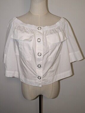 BNWT white off the shoulder  top